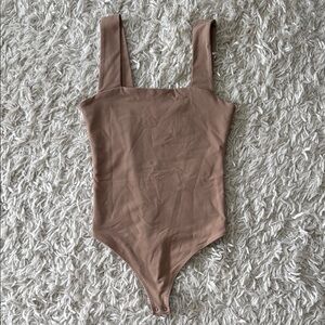 Abercrombie & Fitch Soft A&F Collection Bodysuit in Brown